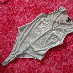 Seafoam knit bodysuit